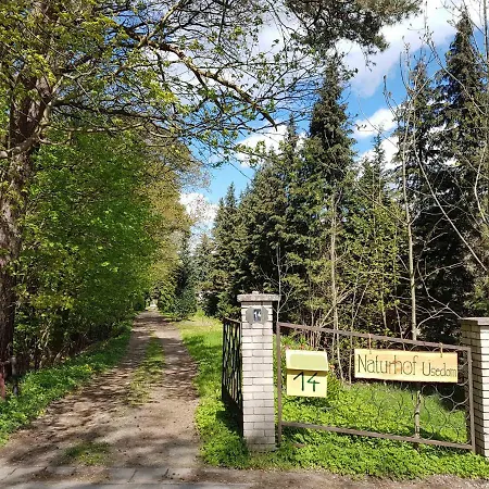 Doppelhaushälfte Nordwind vom Naturhof Usedom Bannemin Exterior foto